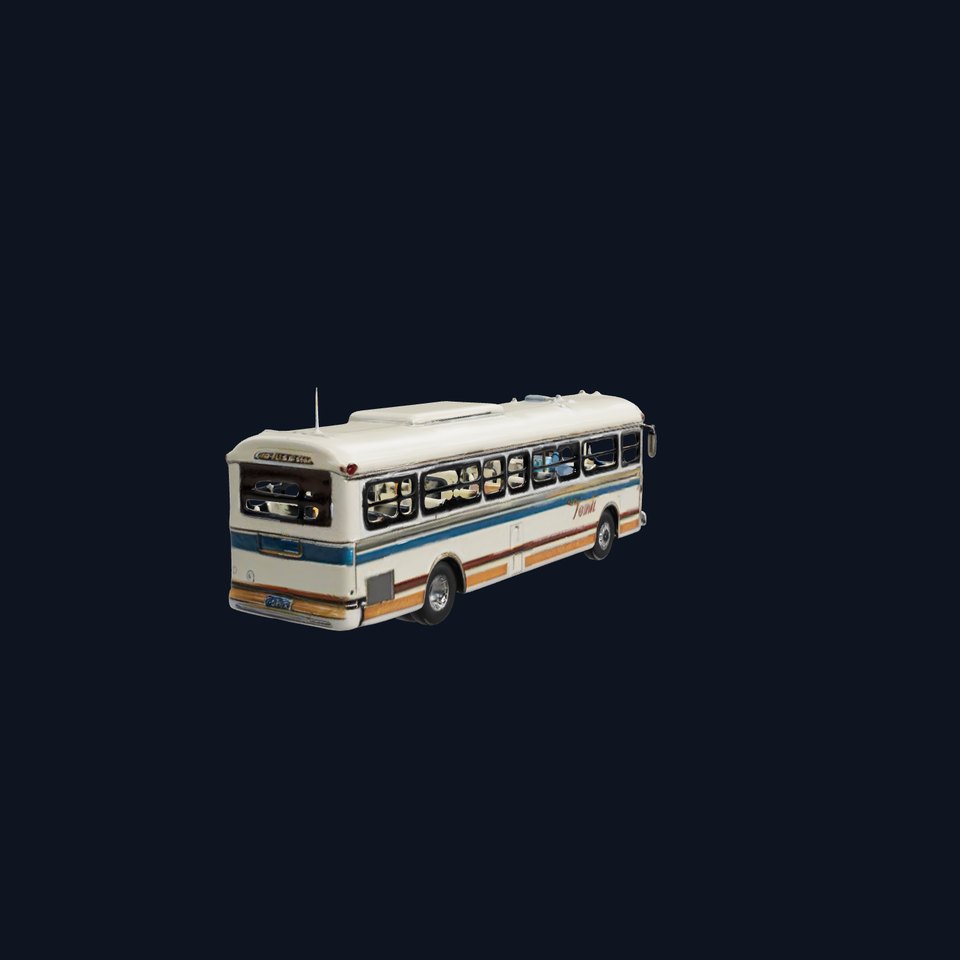 Vintage Bus D Model Pack